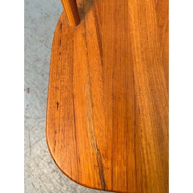 Mid-Century Scandinavian Spindle-Back Dining Chairs by Kvist Møbler For Sale - Image 12 of 14