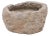 Antique Chinese Raw Stone Basin, 19th Century For Sale