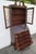 Mahogany Ball and Claw Feet Tall Secretary Desk 5891 For Sale - Image 10 of 12