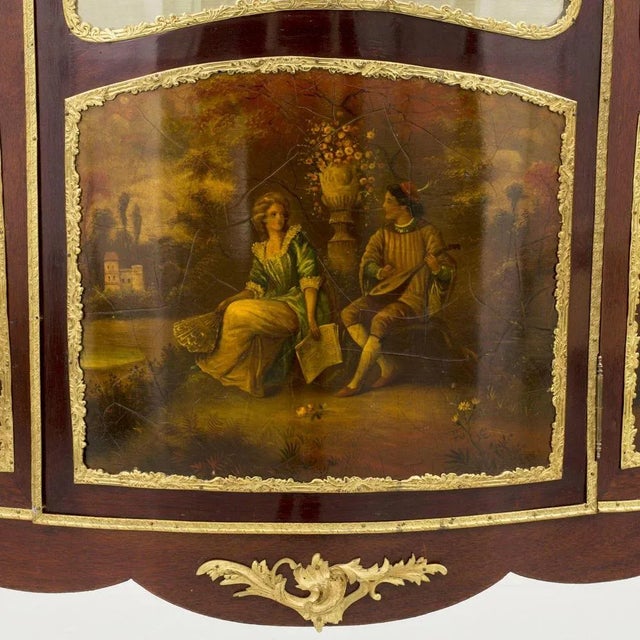 Antique Rococco Showcase Cabinet, 1890s For Sale - Image 5 of 7