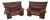 Vintage Leather Armchairs, 1970s, Set of 2 For Sale