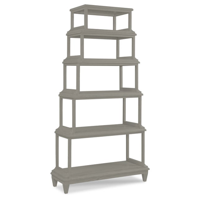 Contemporary Jules Etagere, Chelsea Gray For Sale - Image 3 of 3