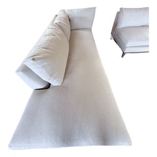 Lee Industries Bumper Chaise For Sale