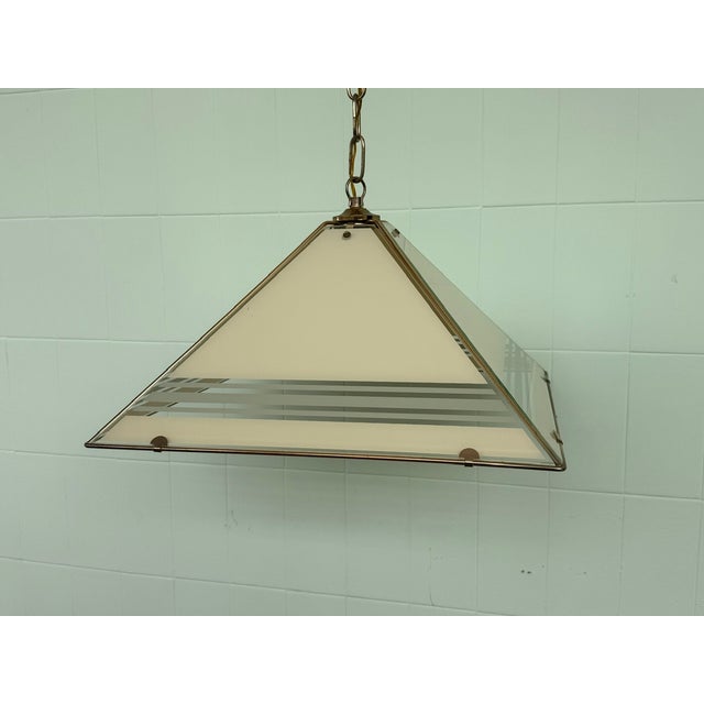 Italian Hollywood Regency Style Pendant, 1980s For Sale - Image 14 of 18