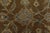 Brown Kashan Rug 10′ X 13’5” Brown Wool Vintage Distressed Hand-Knotted Carpet For Sale - Image 8 of 15