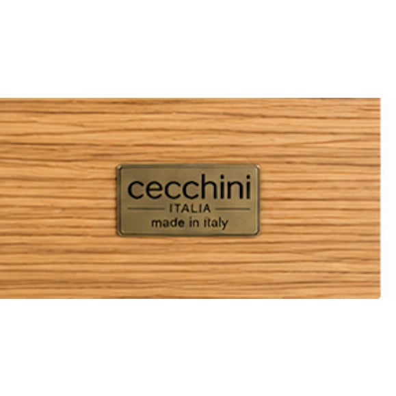 2 Pieces of Sergio Brioschi for Cecchini Italia Solid Zebrawood Architectural Bookcase or Display Cabinet – Made in Italy For Sale - Image 10 of 15
