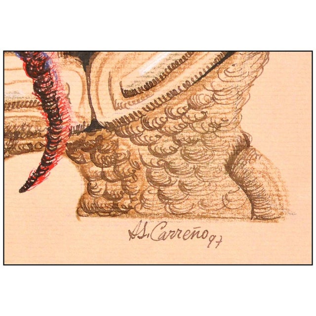 Illustration 1990s Transforming Turtle, Irene Sierra Carreño For Sale - Image 3 of 4