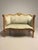 Louis XVI Style Carved Giltwood and Green Velvet Sofa For Sale - Image 6 of 6