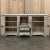 Light Gray Antique Grand Normandy Rustic Gothic Revival Whitewashed Buffet For Sale - Image 8 of 14