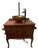 1990s Queen Anne Style Vessel Sink Cabinet For Sale