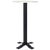 Bistro High Table in Wrought Iron With Marble Top For Sale