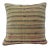 Handmade Striped Turkish Kilim Pillow Cover For Sale