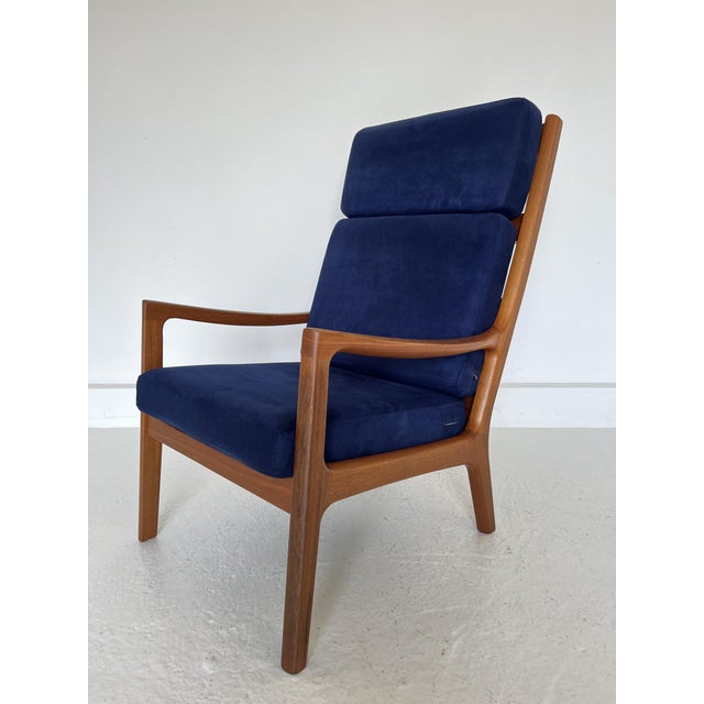 Danish Teak Senator Lounge Chair by Ole Wanscher for Poul Jeppesen, 1960s For Sale - Image 9 of 12