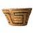 Vintage Woven Basket Bowl For Sale