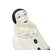 Vintage Ceramic Pierrot Statue with Lute, France, 1960s For Sale - Image 3 of 14