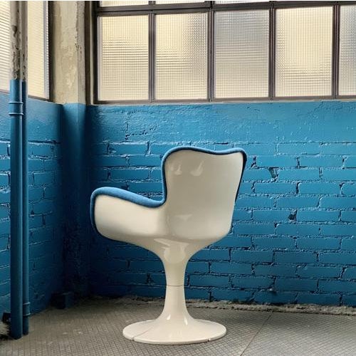 Armchairs Trefle fby Christian Adam for Airborne, 1968, Set of 4 For Sale - Image 5 of 7