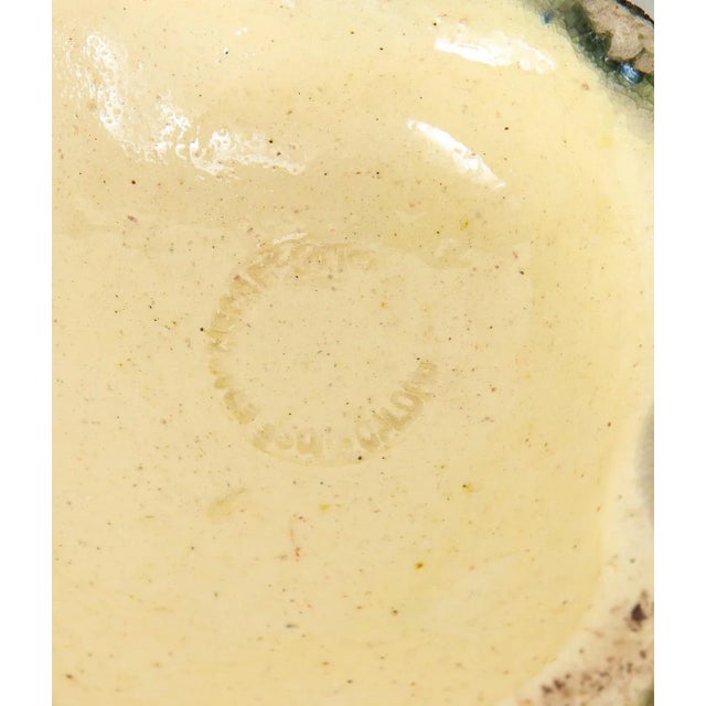 Ceramic Portuguese Majolica Mussels Spill Vases - a Pair For Sale - Image 7 of 10