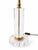 Hollywood Regency Faceted Acrylic Crystal and Brass Table Lamp by Decco Accessories, 1970s For Sale - Image 4 of 7