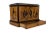 English 19th C. Antique English Wooden Box For Sale - Image 3 of 9
