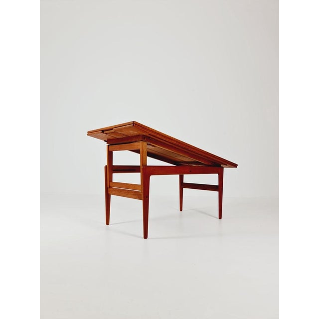 Danish Teak Coffee Table Elvator by Kai Kristiansen for VMmobler, 1960s For Sale - Image 4 of 11