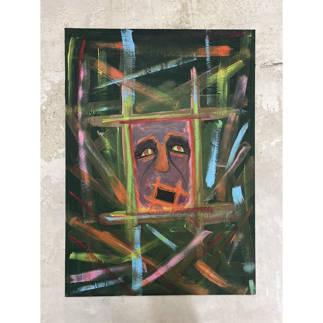 ArpVerdeacqua, Catching Color, 2022, Acrylic on Canvas For Sale - Image 6 of 7