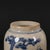 Ceramic Chinoiserie Crackle Glaze Blue White Guigu Descending Mountain Figural Ginger Jar For Sale - Image 7 of 9