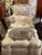 Scalamandre Silk Floral Upholstered Swivel Slipper Chair - Joanna Carson Estate - 1 of 2 For Sale - Image 9 of 9