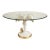 Late 20th Century Palm Tree Monkey Pedestal Dining Table - Newly Painted For Sale
