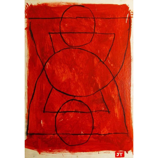 Intersections 8 is an original painting realized by the Italian artist Salvatore Travascio in the 2010s. This is a...