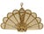 Brass Fireplace Screen Peacock Fan With Cherub Detail – Large, Polished Vintage For Sale - Image 11 of 11