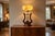 Brown Art Deco Table Lamp, Poland, 1950 For Sale - Image 8 of 8