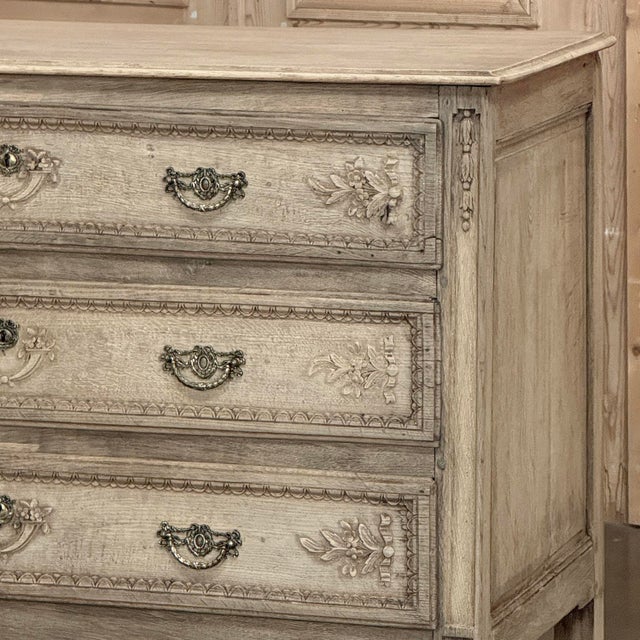 18th Century Liégeois Country French Louis XVI Stripped Commode For Sale - Image 10 of 18