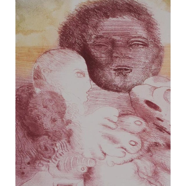 Popovic Ljuba, Silhouettes with Helen, Engraving For Sale - Image 5 of 8