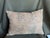 This rare 17th Century Persian Isfahan metallic embroidery pillow is fashioned from an authentic antique silk and linen...