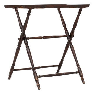 1900s French Butler Tray Stand For Sale