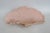 Mid 20th Century Pink Ceramic 3pc Set Tray Sugar Creamer With Gold Sea Horse Handle Design For Sale - Image 4 of 13
