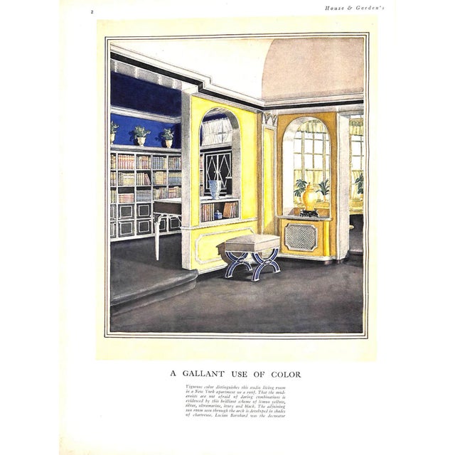 "House & Garden's Books of Color Schemes" 1929 Wright, Richardson [Edited By] For Sale - Image 9 of 12