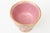 1960s Vintage Aldo Londi for Bitossi Ceramic Seta Pedestal Bowl Pink, Brown, Gold Off White Yellow Hallmarked For Sale - Image 5 of 11