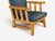 Krogenes Møbler, Lounge Chairs, Pine, Blue Fabric, Norway, 1970s For Sale In New York - Image 6 of 13