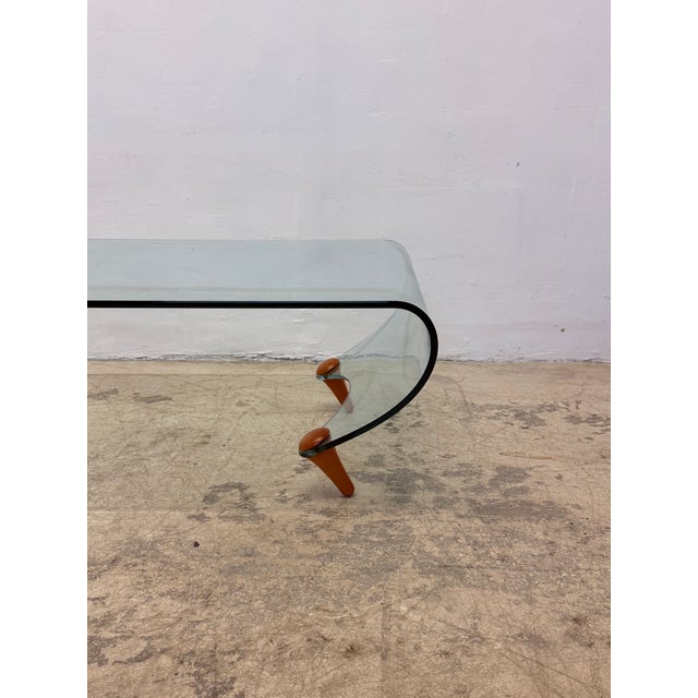 Wood Fabio Di Bartolomei "Tango" Coffee Table for Fiam Italia For Sale - Image 7 of 12