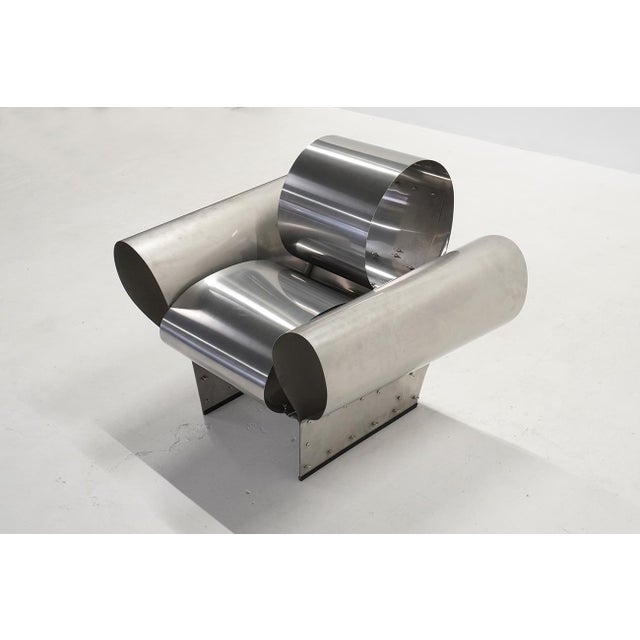 Metal Vintage Well Tempered Chair by Ron Arad for Vitra, 1980s For Sale - Image 7 of 13