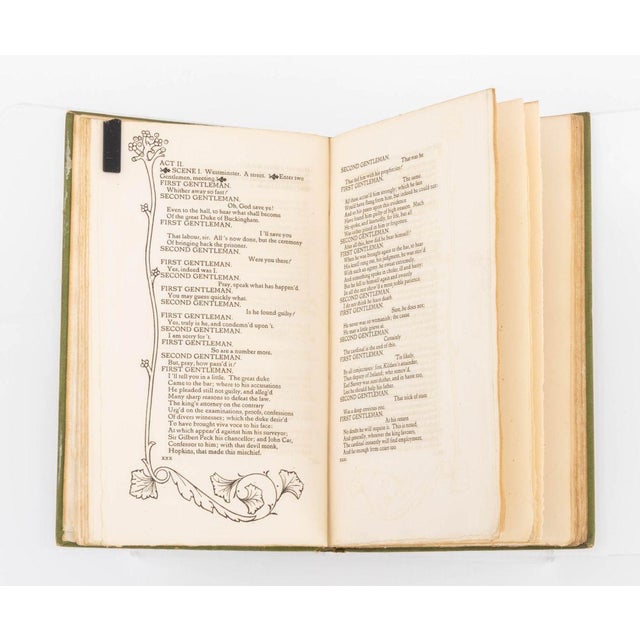 Paper Shakespeare "The Famous History of the Life of King Henry Viii" Illustrated For Sale - Image 7 of 8