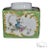 Antique T&v Limoges France Porcelain Tea Caddy Apple Green Rococo Gilt Box For Sale