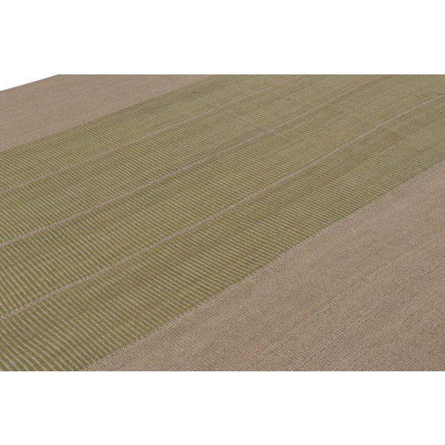 Handwoven in wool, this 12x14 contemporary Kilim is from an exciting new custom-capable flatweave collection by Rug &...