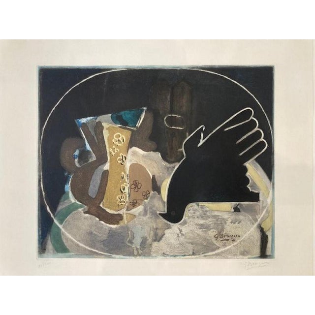 Georges Braque, Pitcher and Bird, Etching For Sale - Image 4 of 4