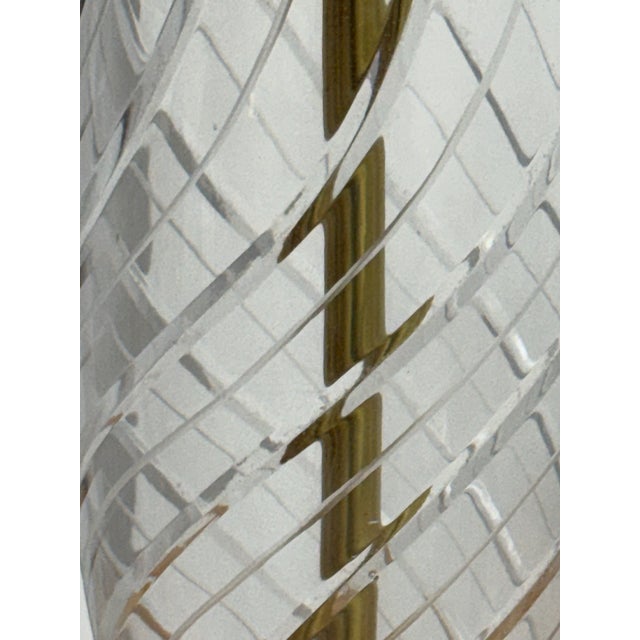 Late 20th Century Style After Waterford Table Lamp For Sale - Image 10 of 12