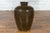Early 20th Century Antique Large Thai Monochrome Glazed Storage Jar with Tapering Lines For Sale - Image 5 of 13