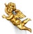19th Century Antique French Giltwood Cherub Putti Sculpture Fragment For Sale - Image 5 of 12