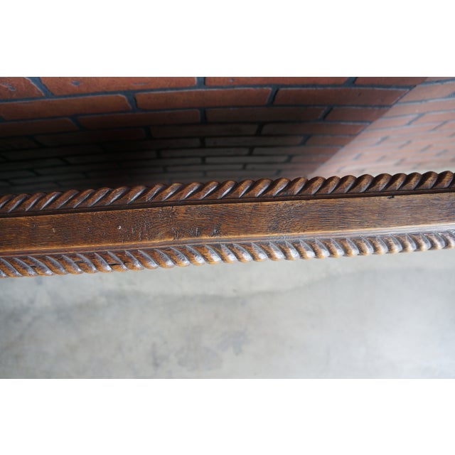 Late 19th Century Antique French Oak Architectural Salvage Wall Decor For Sale - Image 5 of 6