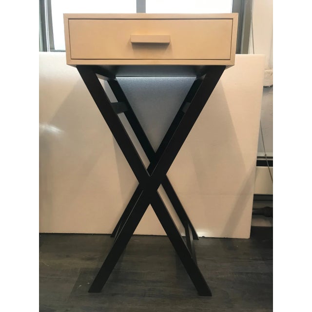 Goat Parchment Side Table For Sale - Image 13 of 13